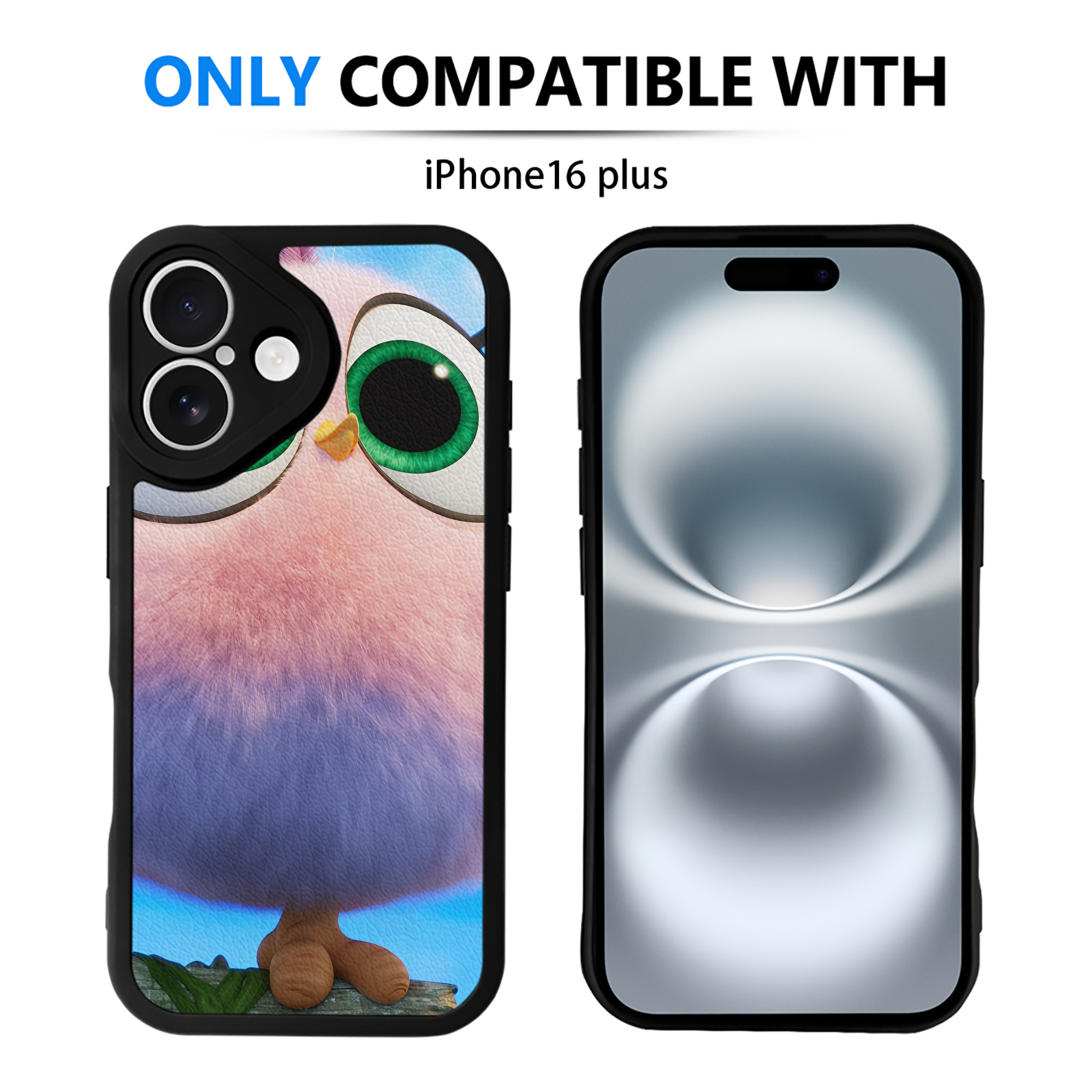 （画像用） Angry Birds アングリーバード 【iPhone 16シリーズ対応】シリコンスマホケース（レザー調） 材質：シリコン